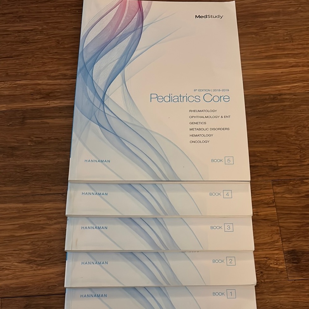 MedStudy Pediatrics Core Book Set